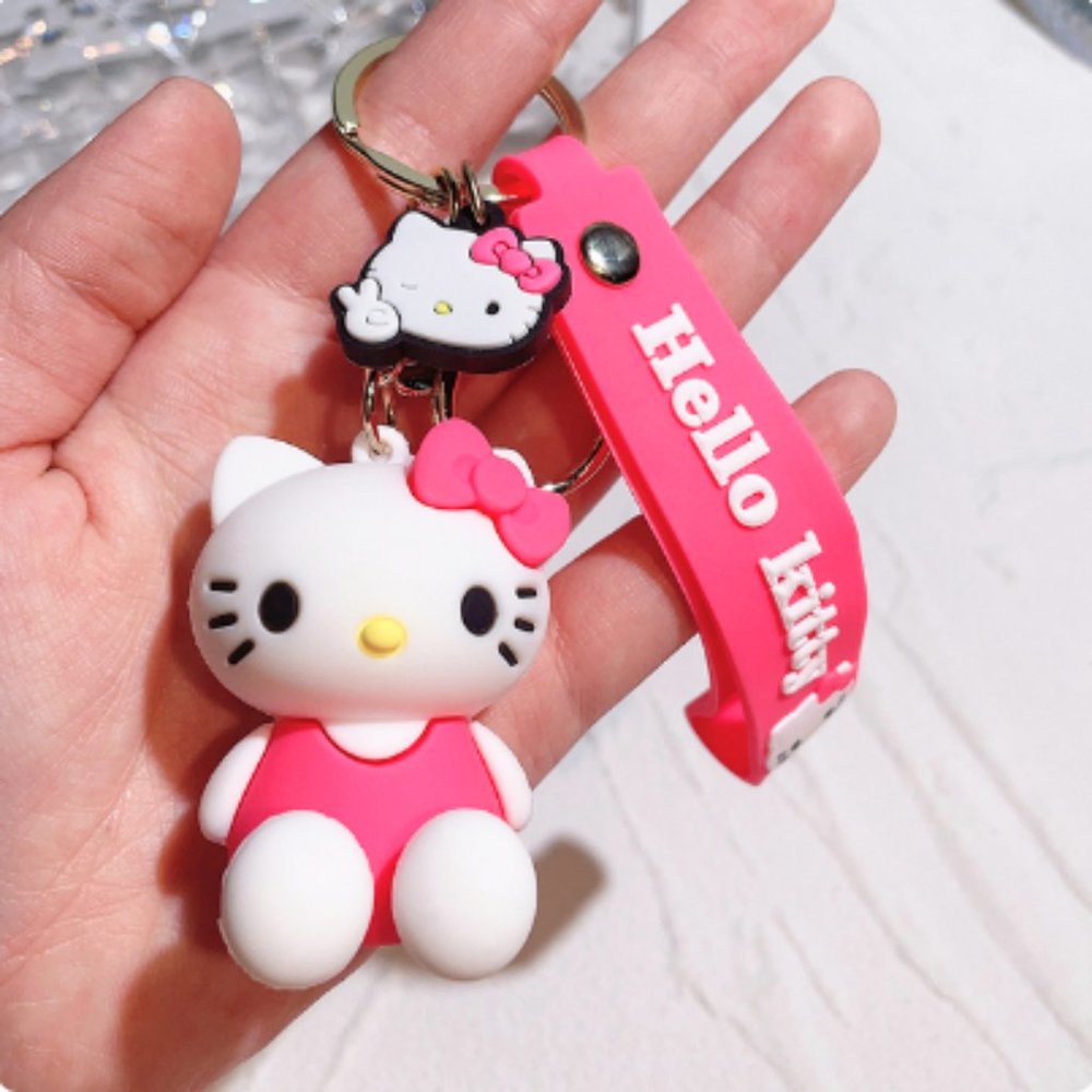🍏50% OFF/3+...Hello Kitty Keychain/Bag Charm